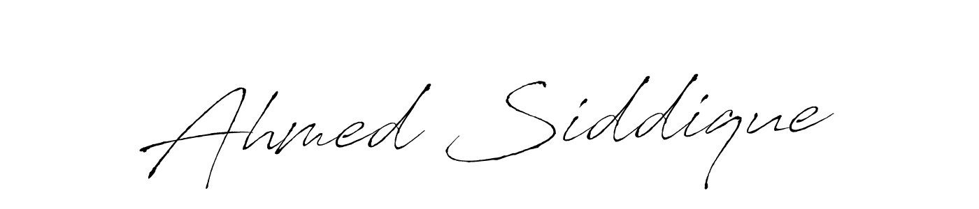 How to make Ahmed Siddique signature? Antro_Vectra is a professional autograph style. Create handwritten signature for Ahmed Siddique name. Ahmed Siddique signature style 6 images and pictures png