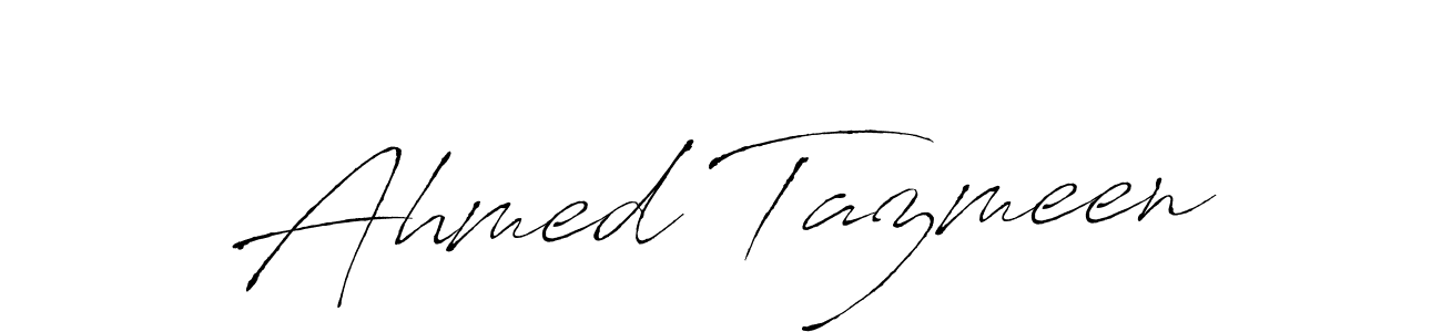 Use a signature maker to create a handwritten signature online. With this signature software, you can design (Antro_Vectra) your own signature for name Ahmed Tazmeen. Ahmed Tazmeen signature style 6 images and pictures png