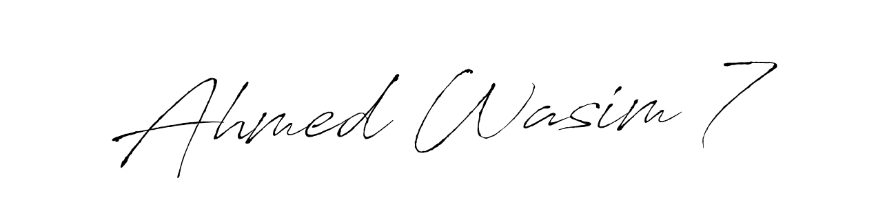 How to Draw Ahmed Wasim 7 signature style? Antro_Vectra is a latest design signature styles for name Ahmed Wasim 7. Ahmed Wasim 7 signature style 6 images and pictures png