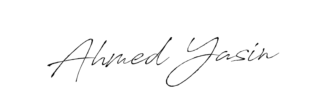 Ahmed Yasin stylish signature style. Best Handwritten Sign (Antro_Vectra) for my name. Handwritten Signature Collection Ideas for my name Ahmed Yasin. Ahmed Yasin signature style 6 images and pictures png