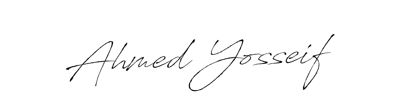 Use a signature maker to create a handwritten signature online. With this signature software, you can design (Antro_Vectra) your own signature for name Ahmed Yosseif. Ahmed Yosseif signature style 6 images and pictures png