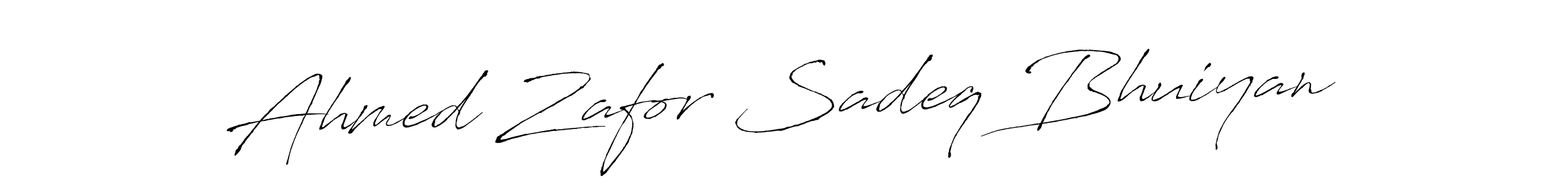 This is the best signature style for the Ahmed Zafor Sadeq Bhuiyan name. Also you like these signature font (Antro_Vectra). Mix name signature. Ahmed Zafor Sadeq Bhuiyan signature style 6 images and pictures png