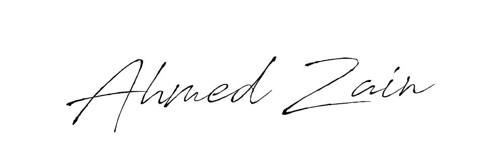 This is the best signature style for the Ahmed Zain name. Also you like these signature font (Antro_Vectra). Mix name signature. Ahmed Zain signature style 6 images and pictures png