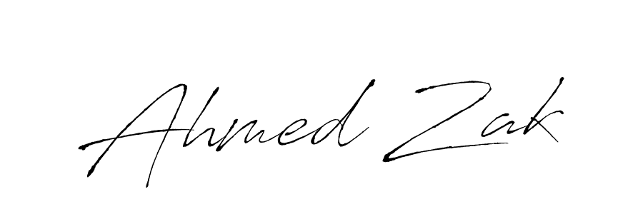 Use a signature maker to create a handwritten signature online. With this signature software, you can design (Antro_Vectra) your own signature for name Ahmed Zak. Ahmed Zak signature style 6 images and pictures png