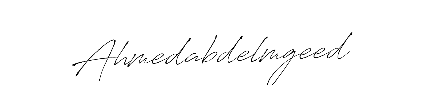 Design your own signature with our free online signature maker. With this signature software, you can create a handwritten (Antro_Vectra) signature for name Ahmedabdelmgeed. Ahmedabdelmgeed signature style 6 images and pictures png