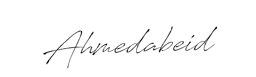 How to Draw Ahmedabeid signature style? Antro_Vectra is a latest design signature styles for name Ahmedabeid. Ahmedabeid signature style 6 images and pictures png