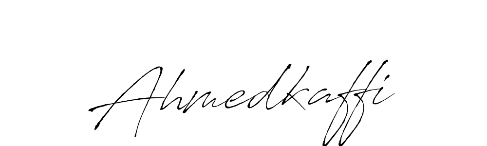 Create a beautiful signature design for name Ahmedkaffi. With this signature (Antro_Vectra) fonts, you can make a handwritten signature for free. Ahmedkaffi signature style 6 images and pictures png