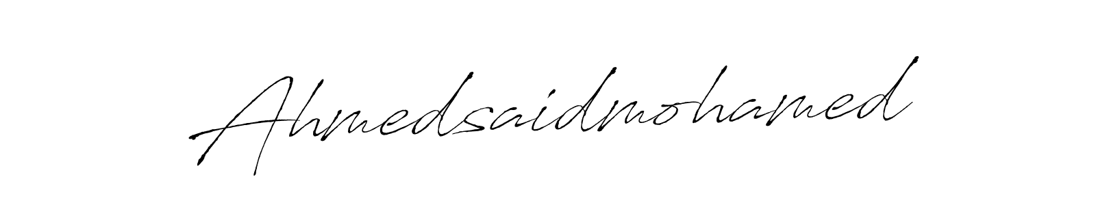 Make a beautiful signature design for name Ahmedsaidmohamed. Use this online signature maker to create a handwritten signature for free. Ahmedsaidmohamed signature style 6 images and pictures png