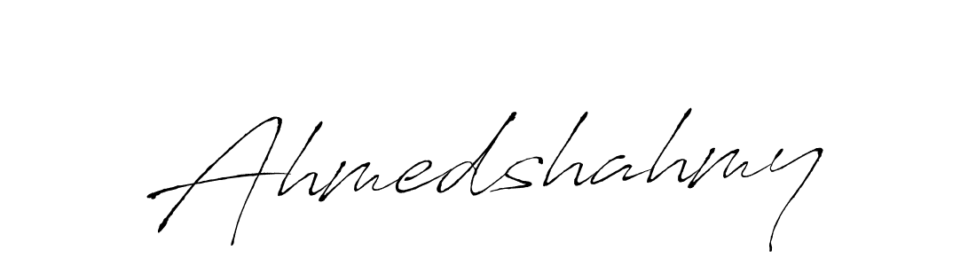 How to Draw Ahmedshahmy signature style? Antro_Vectra is a latest design signature styles for name Ahmedshahmy. Ahmedshahmy signature style 6 images and pictures png