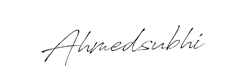 How to Draw Ahmedsubhi signature style? Antro_Vectra is a latest design signature styles for name Ahmedsubhi. Ahmedsubhi signature style 6 images and pictures png