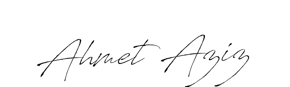 Antro_Vectra is a professional signature style that is perfect for those who want to add a touch of class to their signature. It is also a great choice for those who want to make their signature more unique. Get Ahmet Aziz name to fancy signature for free. Ahmet Aziz signature style 6 images and pictures png