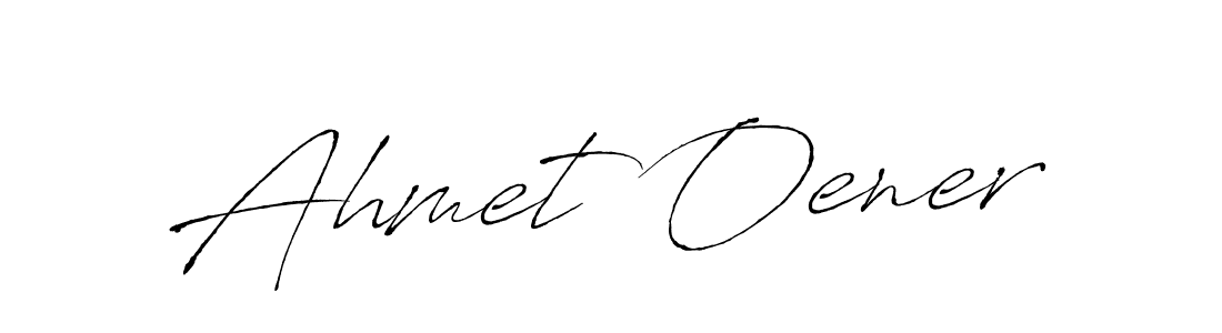 Design your own signature with our free online signature maker. With this signature software, you can create a handwritten (Antro_Vectra) signature for name Ahmet Oener. Ahmet Oener signature style 6 images and pictures png