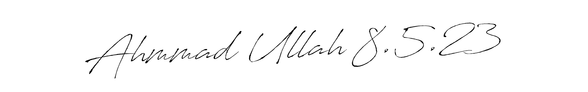 See photos of Ahmmad Ullah 8.5.23 official signature by Spectra . Check more albums & portfolios. Read reviews & check more about Antro_Vectra font. Ahmmad Ullah 8.5.23 signature style 6 images and pictures png