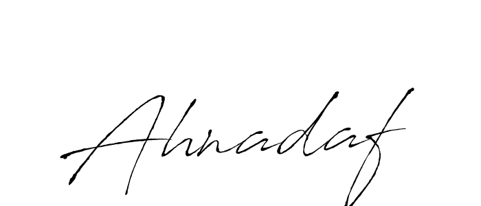 You should practise on your own different ways (Antro_Vectra) to write your name (Ahnadaf) in signature. don't let someone else do it for you. Ahnadaf signature style 6 images and pictures png