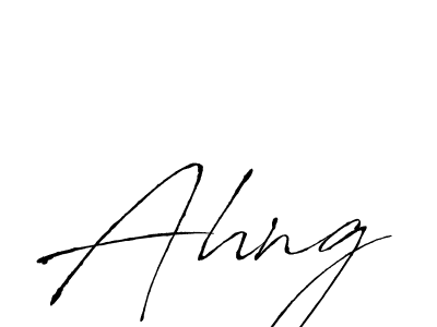 Ahng stylish signature style. Best Handwritten Sign (Antro_Vectra) for my name. Handwritten Signature Collection Ideas for my name Ahng. Ahng signature style 6 images and pictures png