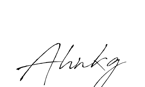 Use a signature maker to create a handwritten signature online. With this signature software, you can design (Antro_Vectra) your own signature for name Ahnkg. Ahnkg signature style 6 images and pictures png