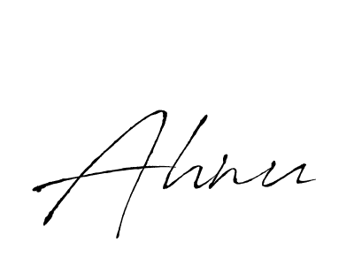 Ahnu stylish signature style. Best Handwritten Sign (Antro_Vectra) for my name. Handwritten Signature Collection Ideas for my name Ahnu. Ahnu signature style 6 images and pictures png