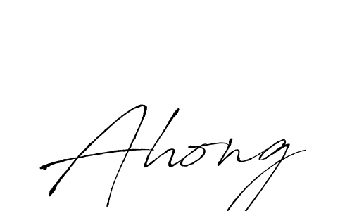 You should practise on your own different ways (Antro_Vectra) to write your name (Ahong) in signature. don't let someone else do it for you. Ahong signature style 6 images and pictures png