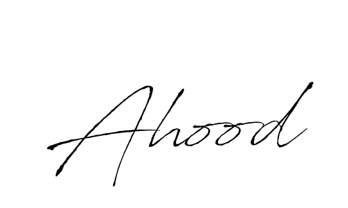 Create a beautiful signature design for name Ahood. With this signature (Antro_Vectra) fonts, you can make a handwritten signature for free. Ahood signature style 6 images and pictures png