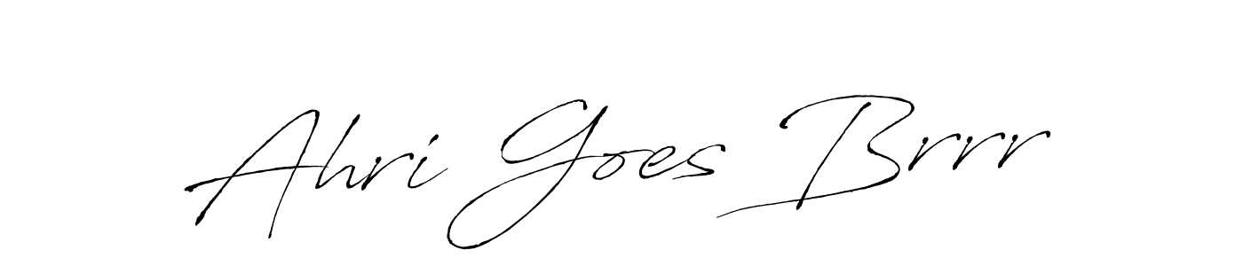 Similarly Antro_Vectra is the best handwritten signature design. Signature creator online .You can use it as an online autograph creator for name Ahri Goes Brrr. Ahri Goes Brrr signature style 6 images and pictures png