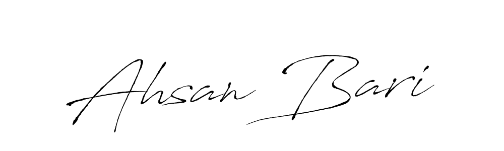 You can use this online signature creator to create a handwritten signature for the name Ahsan Bari. This is the best online autograph maker. Ahsan Bari signature style 6 images and pictures png