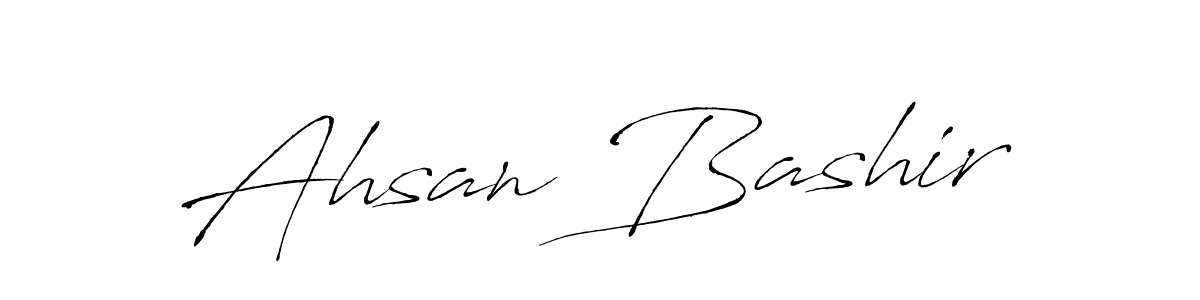 Also we have Ahsan Bashir name is the best signature style. Create professional handwritten signature collection using Antro_Vectra autograph style. Ahsan Bashir signature style 6 images and pictures png