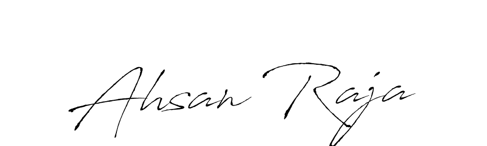 The best way (Antro_Vectra) to make a short signature is to pick only two or three words in your name. The name Ahsan Raja include a total of six letters. For converting this name. Ahsan Raja signature style 6 images and pictures png