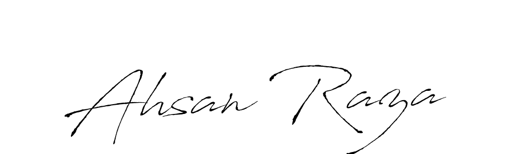 Also we have Ahsan Raza name is the best signature style. Create professional handwritten signature collection using Antro_Vectra autograph style. Ahsan Raza signature style 6 images and pictures png