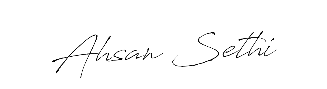 This is the best signature style for the Ahsan Sethi name. Also you like these signature font (Antro_Vectra). Mix name signature. Ahsan Sethi signature style 6 images and pictures png