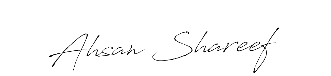 You can use this online signature creator to create a handwritten signature for the name Ahsan Shareef. This is the best online autograph maker. Ahsan Shareef signature style 6 images and pictures png