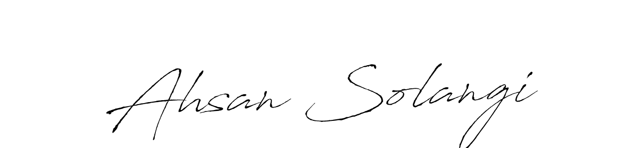 Best and Professional Signature Style for Ahsan Solangi. Antro_Vectra Best Signature Style Collection. Ahsan Solangi signature style 6 images and pictures png