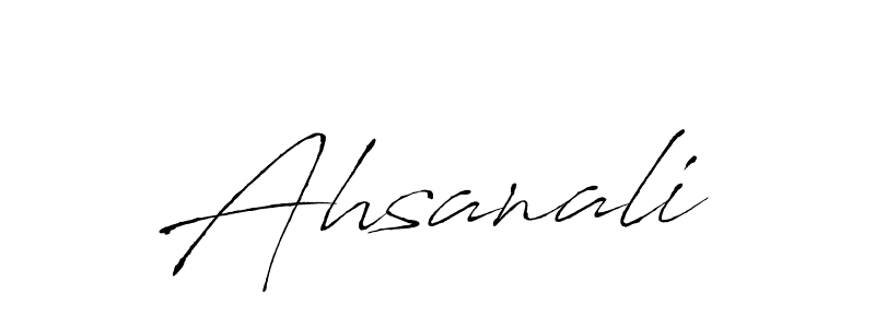 Similarly Antro_Vectra is the best handwritten signature design. Signature creator online .You can use it as an online autograph creator for name Ahsanali. Ahsanali signature style 6 images and pictures png
