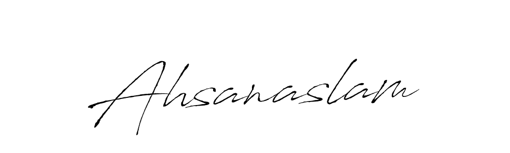 How to make Ahsanaslam name signature. Use Antro_Vectra style for creating short signs online. This is the latest handwritten sign. Ahsanaslam signature style 6 images and pictures png