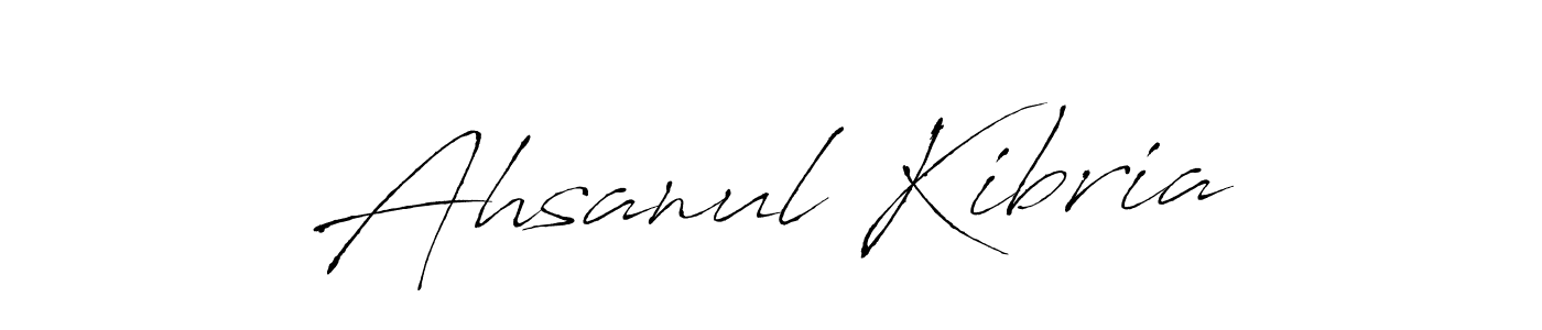 Use a signature maker to create a handwritten signature online. With this signature software, you can design (Antro_Vectra) your own signature for name Ahsanul Kibria. Ahsanul Kibria signature style 6 images and pictures png