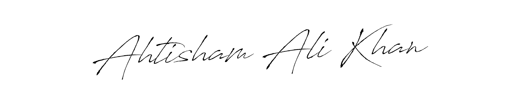 It looks lik you need a new signature style for name Ahtisham Ali Khan. Design unique handwritten (Antro_Vectra) signature with our free signature maker in just a few clicks. Ahtisham Ali Khan signature style 6 images and pictures png