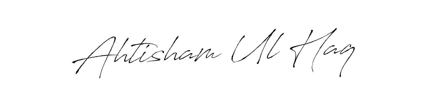 Use a signature maker to create a handwritten signature online. With this signature software, you can design (Antro_Vectra) your own signature for name Ahtisham Ul Haq. Ahtisham Ul Haq signature style 6 images and pictures png