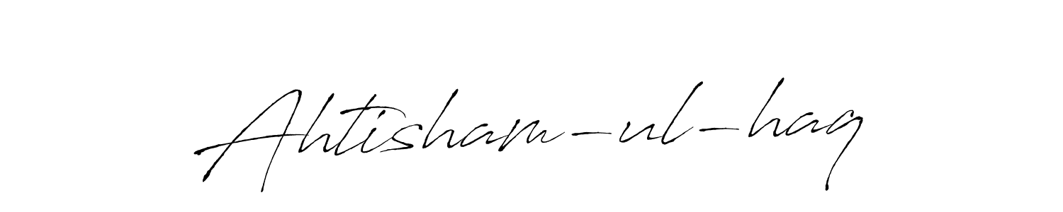 Design your own signature with our free online signature maker. With this signature software, you can create a handwritten (Antro_Vectra) signature for name Ahtisham-ul-haq. Ahtisham-ul-haq signature style 6 images and pictures png