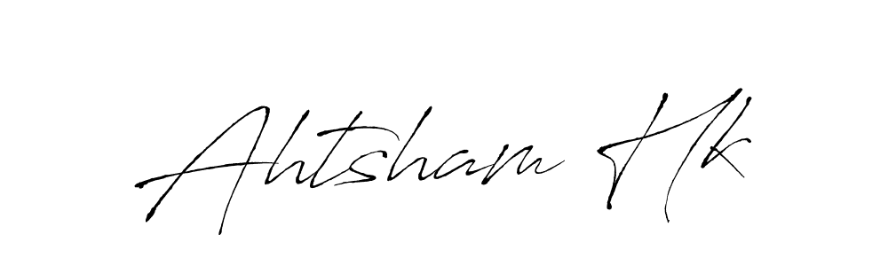 It looks lik you need a new signature style for name Ahtsham Hk. Design unique handwritten (Antro_Vectra) signature with our free signature maker in just a few clicks. Ahtsham Hk signature style 6 images and pictures png