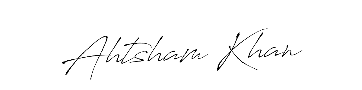 Make a short Ahtsham Khan signature style. Manage your documents anywhere anytime using Antro_Vectra. Create and add eSignatures, submit forms, share and send files easily. Ahtsham Khan signature style 6 images and pictures png
