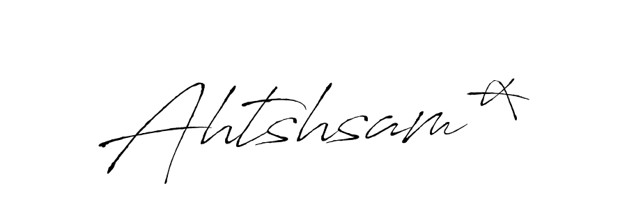 Also we have Ahtshsam* name is the best signature style. Create professional handwritten signature collection using Antro_Vectra autograph style. Ahtshsam* signature style 6 images and pictures png