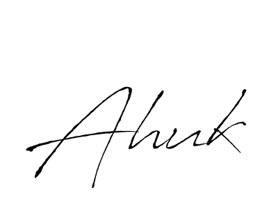 Once you've used our free online signature maker to create your best signature Antro_Vectra style, it's time to enjoy all of the benefits that Ahuk name signing documents. Ahuk signature style 6 images and pictures png