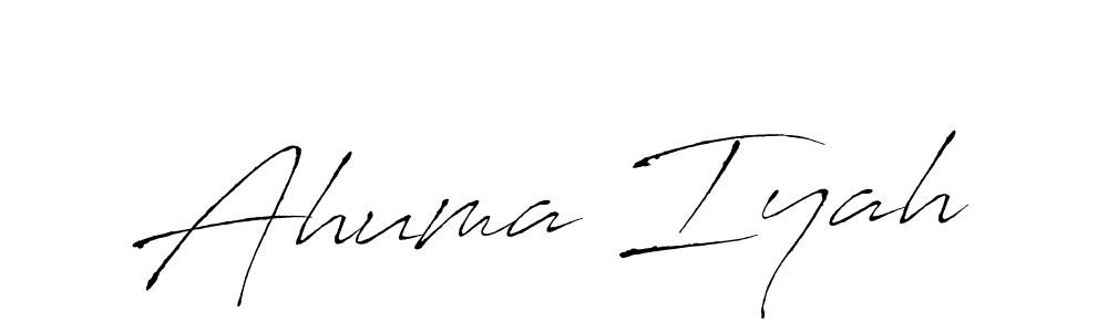 if you are searching for the best signature style for your name Ahuma Iyah. so please give up your signature search. here we have designed multiple signature styles  using Antro_Vectra. Ahuma Iyah signature style 6 images and pictures png