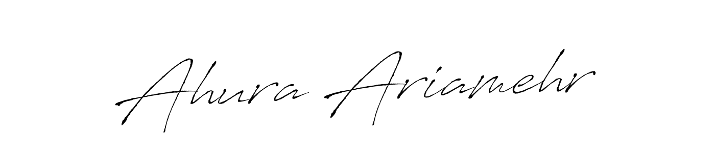 Also we have Ahura Ariamehr name is the best signature style. Create professional handwritten signature collection using Antro_Vectra autograph style. Ahura Ariamehr signature style 6 images and pictures png