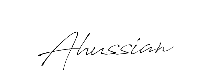 Also we have Ahussian name is the best signature style. Create professional handwritten signature collection using Antro_Vectra autograph style. Ahussian signature style 6 images and pictures png