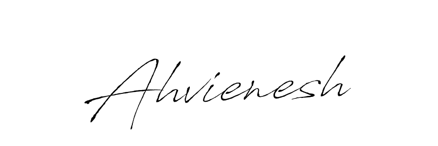 How to make Ahvienesh signature? Antro_Vectra is a professional autograph style. Create handwritten signature for Ahvienesh name. Ahvienesh signature style 6 images and pictures png