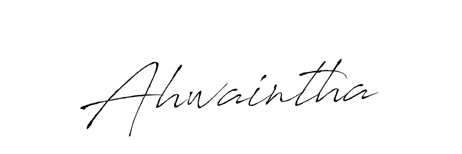 You can use this online signature creator to create a handwritten signature for the name Ahwaintha. This is the best online autograph maker. Ahwaintha signature style 6 images and pictures png