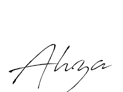 How to make Ahza name signature. Use Antro_Vectra style for creating short signs online. This is the latest handwritten sign. Ahza signature style 6 images and pictures png