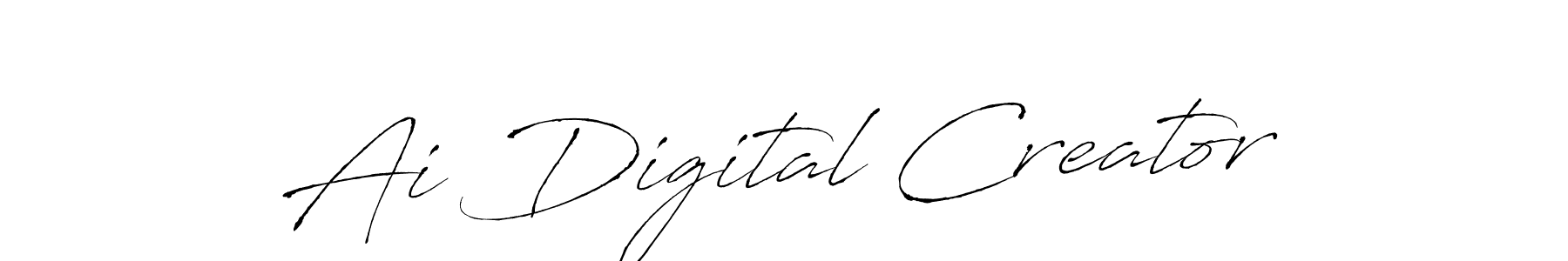 Once you've used our free online signature maker to create your best signature Antro_Vectra style, it's time to enjoy all of the benefits that Ai Digital Creator name signing documents. Ai Digital Creator signature style 6 images and pictures png