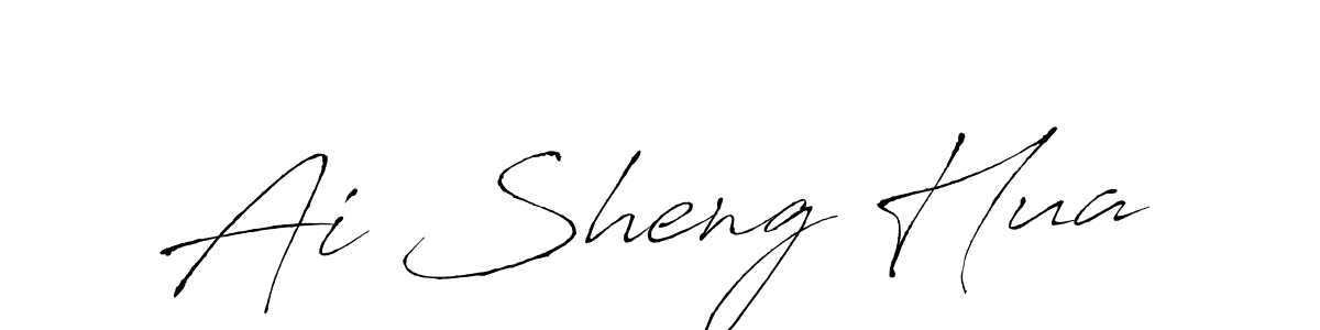 Here are the top 10 professional signature styles for the name Ai Sheng Hua. These are the best autograph styles you can use for your name. Ai Sheng Hua signature style 6 images and pictures png