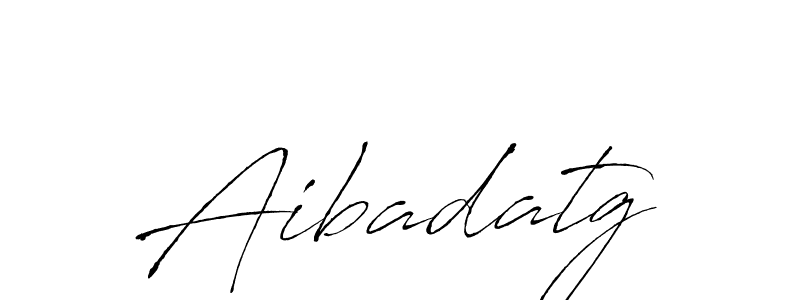 Also we have Aibadatg name is the best signature style. Create professional handwritten signature collection using Antro_Vectra autograph style. Aibadatg signature style 6 images and pictures png